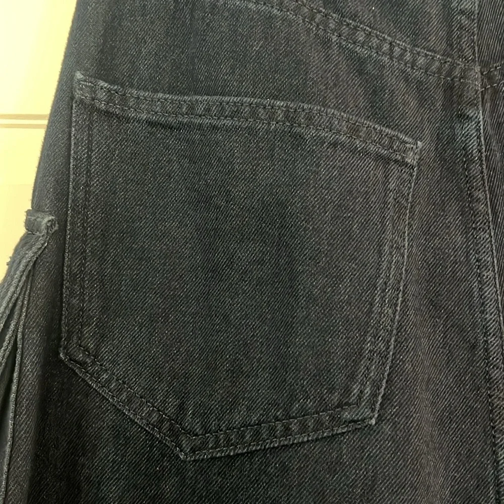 Zara Dark Denim Cargo Pant - Picture 5 of 5